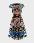 Temperley London Floral Embroidery Midi Dress - 12