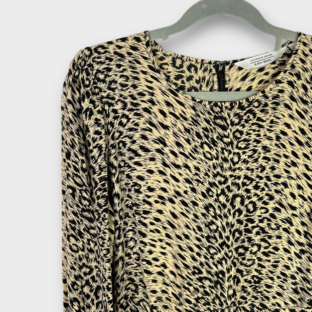 & Other Stories Animal Print Dress - 10