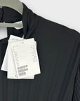 & Other Stories Belted Pleated Asymmetric Midi Dress - 12