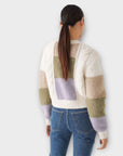 & Other Stories Colour Block Alpaca Wool Blend Knit Sweater - XS