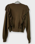 & Other Stories Cotton Frill Jumper - 8 (XS)