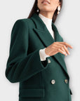 & Other Stories Double Breasted Wool Blend Jacket - 6/8