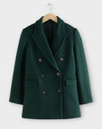 & Other Stories Double Breasted Wool Blend Jacket - 6/8