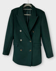 & Other Stories Double Breasted Wool Blend Jacket - 6/8