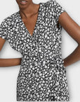 & Other Stories Floral Midi Wrap Dress - 8