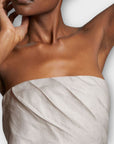 & Other Stories Linen Blend Pleated Detail Tube Top - 8