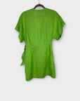 & Other Stories Linen Wrap Mini Dress - 10
