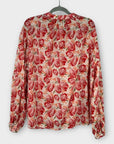 & Other Stories Loose-Fit Floral Cotton Blouse - 14