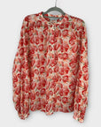 & Other Stories Loose-Fit Floral Cotton Blouse - 14