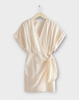 & Other Stories Relaxed Wrap Mini Dress - 10