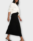 & Other Stories Stretch A-Line Midi Skirt - 6/8 (XS)