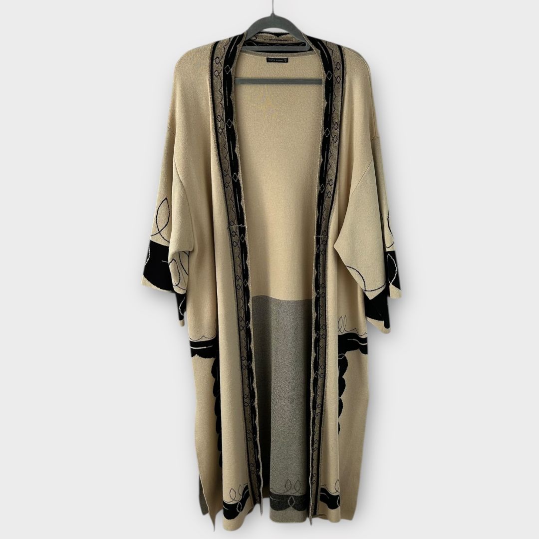 Skatïe Brand Duster Knit Cardigan - M
