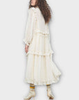 Stella Nova Barbara Sparkly Heart Print Maxi Dress - 12