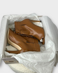 Jimmy Choo Memphis 100 Soft Leather Heeled Ankle Boots - 5/38