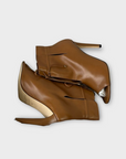 Jimmy Choo Memphis 100 Soft Leather Heeled Ankle Boots - 5/38
