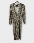 AX Paris Snake Print Midi Dress - 10