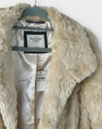 Abercrombie & Fitch Faux Fur Jacket - 6/8 (XS)