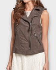 Abercrombie & Fitch Suede Vest - 12 (L)