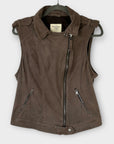 Abercrombie & Fitch Suede Vest - 12 (L)