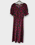 Akoz De Toi Floral Midi Dress - S (8/10)