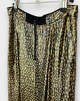 Alice + Olivia Athena Leopard-Print Silk Maxi Skirt - 8