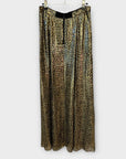 Alice + Olivia Athena Leopard-Print Silk Maxi Skirt - 8