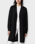 All Saints Cross Merino Wool Cardigan - 14 (L)