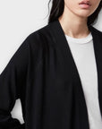 All Saints Cross Merino Wool Cardigan - 14 (L)