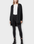 All Saints Jamie Zip Wool Cardigan - 14 (L)