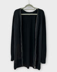 All Saints Jamie Zip Wool Cardigan - 14 (L)