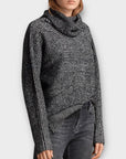 All Saints Mesa Wool Blend Roll Neck Jumper - 8 (XS)