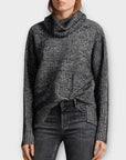 All Saints Mesa Wool Blend Roll Neck Jumper - 8 (XS)