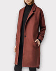 All Saints Vine Wool Coat - M