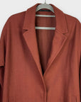 All Saints Vine Wool Coat - M