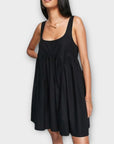 Asos Design Cotton Mini Smock Dress - 6