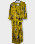 Asos Design Curve Floral Wrap Midi Dress - 28