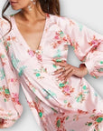 Asos Design Floral Button Front Floral Maxi Dress - 12