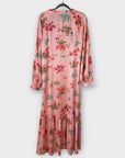 Asos Design Floral Button Front Floral Maxi Dress - 12