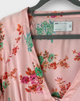 Asos Design Floral Button Front Floral Maxi Dress - 12