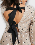 Asos Edition Bow Back Daisy Midi Dress - 12