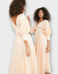 Asos Edition Blouson Sleeve Midi Dress - 10