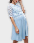 Asos Maternity Double Layer Lace Dress - 6