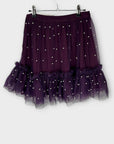 Asos Tulle Pearl Mini Skirt - 8