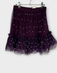 Asos Tulle Pearl Mini Skirt - 8