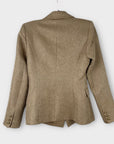 Attentif Fitted Tweed Blazer - 10