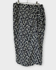 Autograph Printed Midi Wrap Skirt - 10