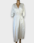 BCBGMAXAZRIA Cotton Midi Dress - S