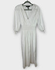 BCBGMAXAZRIA Cotton Midi Dress - S