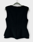 BCBG Max Azaria Jacquelynna Layered Peplum Top - S