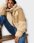 Ba&sh Faux Fur Eva Mix Puffer Coat - 8